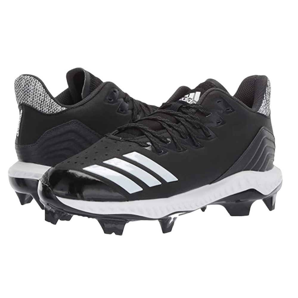 Adidas Icon Bounce TPU Cleats Baseball Core Black/White NWT